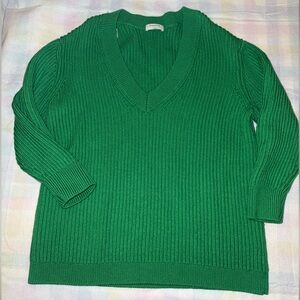 Babaton Emerald V-Neck Sweater